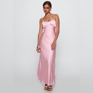 Princess Polly Penelopi Maxi Dress Pink